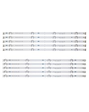 Listwy LED TV LG 55LJ610V 55LJ624V 55UJ63 55LJ 55UJ 55UJ6307 55UJ635V +klej montażowy